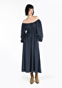 thumb-Afficher les détails de Robe Marine Regular Fit    Femme