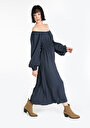 thumb-Afficher les détails de Robe Marine Regular Fit    Femme