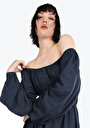 thumb-Afficher les détails de Robe Marine Regular Fit    Femme