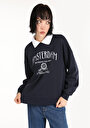 thumb-Afficher les détails de Pull-over Marine Regular Fit  Femme