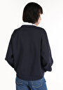 thumb-Afficher les détails de Pull-over Marine Regular Fit  Femme
