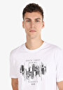thumb-Afficher les détails de T-shirt À Manches Courtes Blanc Regular Fit  Homme