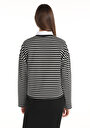 thumb-Afficher les détails de T-shirt À Manches Longues Noir Regular Fit  Femme
