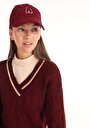 thumb-Afficher les détails de Pull Bordeaux Regular Fit   Femme