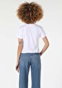 thumb-Afficher les détails de T-shirt À Manches Courtes Blanc Regular Fit  Femme