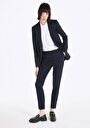 thumb-Afficher les détails de Pantalon Marine Narrow Leg  En  Slim Fit Femme