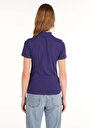 thumb-Afficher les détails de T-shirt À Manches Courtes Violet Slim Fit  Femme