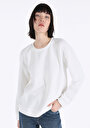 thumb-Afficher les détails de Pull-over Blanc Regular Fit  Femme