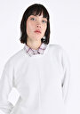 thumb-Afficher les détails de Pull-over Blanc Regular Fit  Femme