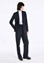 thumb-Afficher les détails de Veste De Blazer Marine Regular Fit Manches Longues  Femme