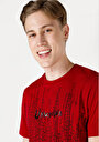 thumb-Afficher les détails de T-shirt À Manches Courtes Rouge Regular Fit  Homme