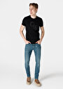 thumb-Afficher les détails de T-shirt À Manches Courtes Noir Slim Fit  Homme