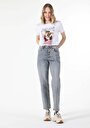 thumb-Afficher les détails de 889 Katy Pantalon Denim Tapered Leg  En  High Boy Fit Femme
