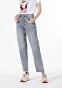 thumb-Afficher les détails de 889 Katy Pantalon Denim Tapered Leg  En  High Boy Fit Femme