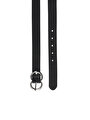 thumb-Afficher les détails de Ceinture Noir Modern Fit Femme