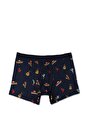 thumb-Afficher les détails de Sous-vêtements Marine Modern Fit Imprimé Homme