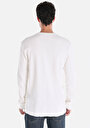 thumb-Afficher les détails de T-shirt À Manches Longues Ecru Regular Fit  Homme
