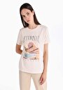thumb-Afficher les détails de T-shirt À Manches Courtes Blanc Regular Fit  Femme