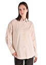 thumb-Afficher les détails de Chemise À Manches Longues Beige Regular Fit   Femme