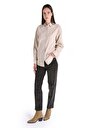 thumb-Afficher les détails de Chemise À Manches Longues Beige Regular Fit   Femme