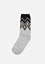 thumb-Afficher les détails de Chaussettes Gris Modern Fit Femme