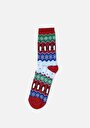 thumb-Afficher les détails de Chaussettes Multicolou Modern Fit Femme