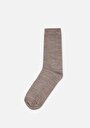 thumb-Afficher les détails de Chaussettes Beige Modern Fit Femme