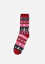 thumb-Afficher les détails de Chaussettes Multicolou Modern Fit Femme