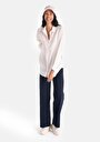 thumb-Afficher les détails de Chemise À Manches Longues Ecru Regular Fit   Femme