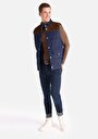 thumb-Afficher les détails de Gilet Bleu Regular Fit Homme