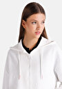 thumb-Afficher les détails de Pull-over Blanc Regular Fit  Femme