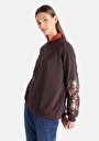 thumb-Afficher les détails de Pull-over Marron Regular Fit  Femme