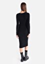 thumb-Afficher les détails de Robe Noir Slim Fit    Femme