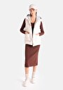 thumb-Afficher les détails de Pull Marron Slim Fit   Femme