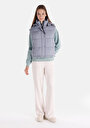 thumb-Afficher les détails de Gilet Bleu Regular Fit Femme