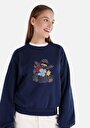 thumb-Afficher les détails de Pull-over Marine Regular Fit  Femme