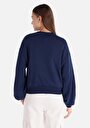thumb-Afficher les détails de Pull-over Marine Regular Fit  Femme