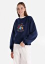 thumb-Afficher les détails de Pull-over Marine Regular Fit  Femme