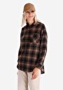 thumb-Afficher les détails de Chemise À Manches Longues Marron    Femme