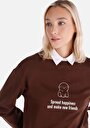 thumb-Afficher les détails de Pull-over Marron Regular Fit  Femme