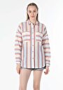 thumb-Afficher les détails de Chemise À Manches Longues Multicolou Regular Fit   Femme