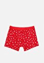 thumb-Afficher les détails de Sous-vêtements Rouge Modern Fit Imprimé Homme