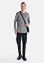 thumb-Afficher les détails de T-shirt À Manches Longues Gris Regular Fit  Homme