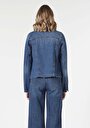 thumb-Afficher les détails de Veste De Blazer Denim Regular Fit   Femme