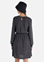 thumb-Afficher les détails de Robe Anthracite Regular Fit    Femme