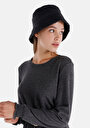 thumb-Afficher les détails de Robe Anthracite Regular Fit    Femme