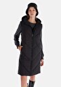 thumb-Afficher les détails de Gilet Noir Regular Fit Femme