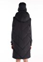thumb-Afficher les détails de Gilet Noir Regular Fit Femme