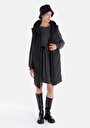 thumb-Afficher les détails de Gilet Noir Regular Fit Femme