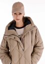 thumb-Afficher les détails de Manteau  Beige Regular Fit  Femme